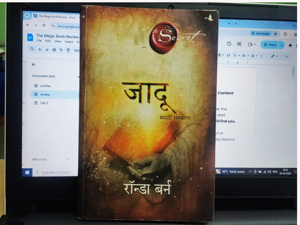 The magic book by Rhonda Byrne. lessons for content writers